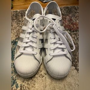 Rare See Through Adidas superstar sneakers!